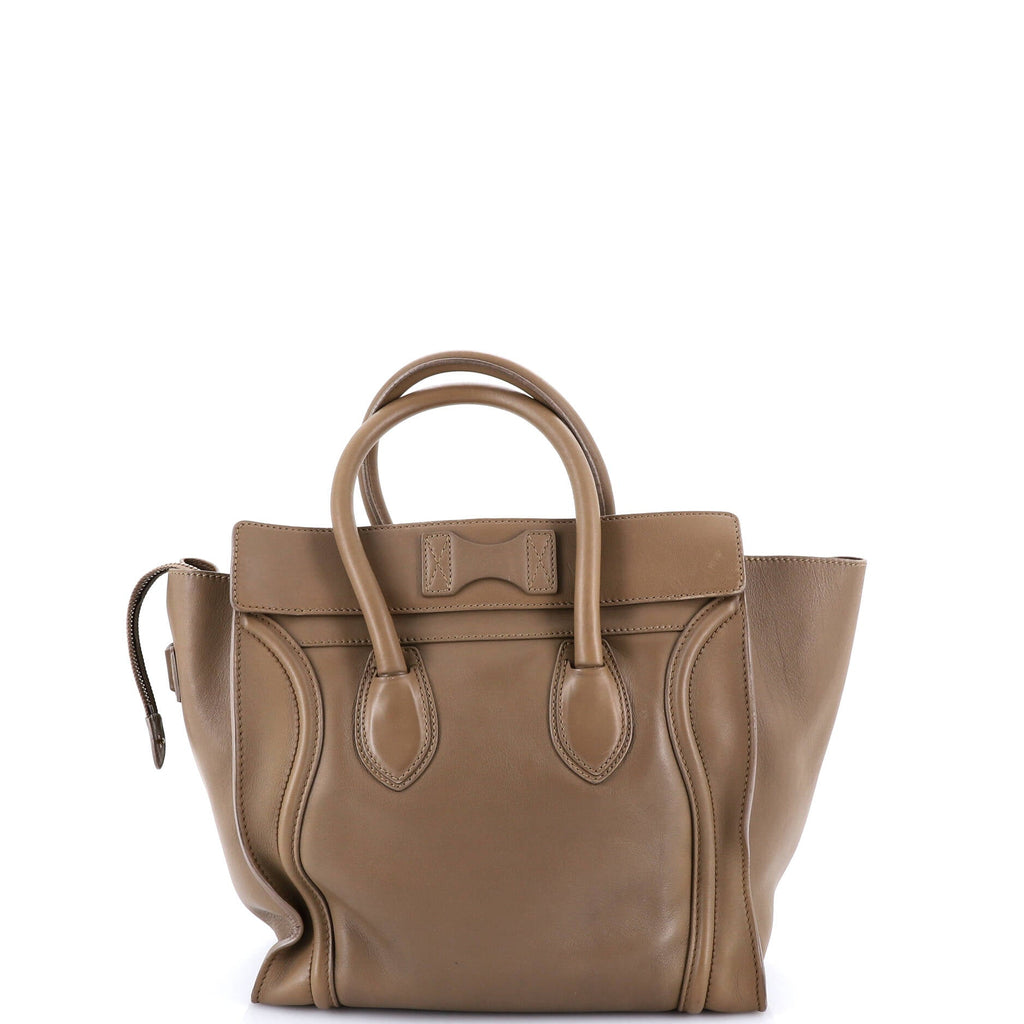 Luggage Bag Smooth Leather Mini