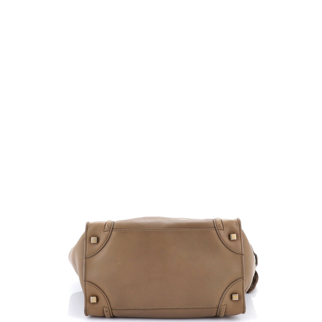 Luggage Bag Smooth Leather Mini
