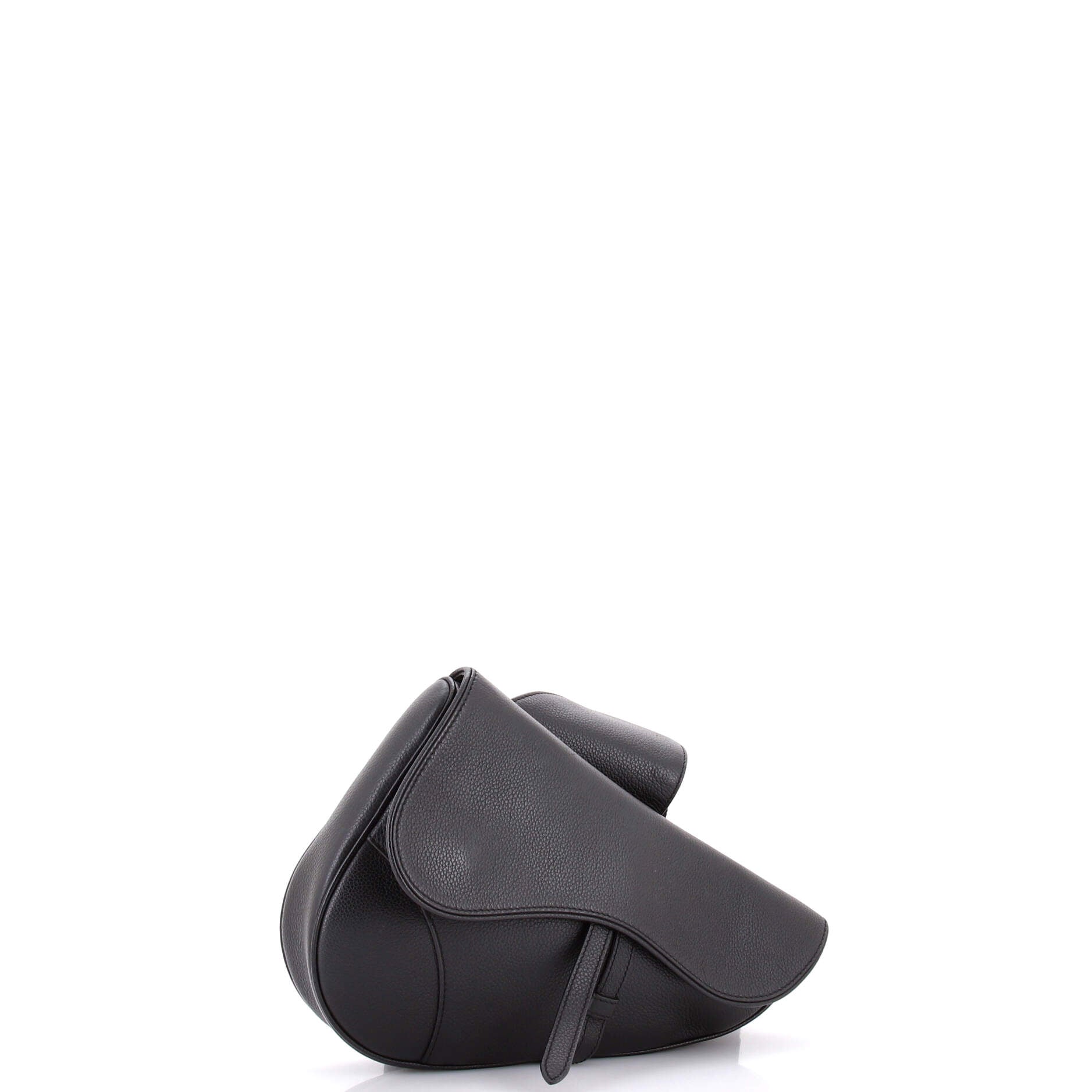 Saddle Crossbody Bag Leather Mini