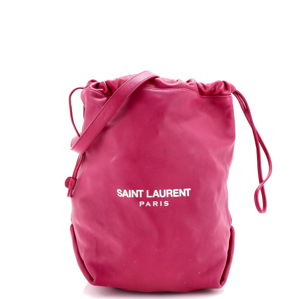 Teddy Bucket Bag Leather Large