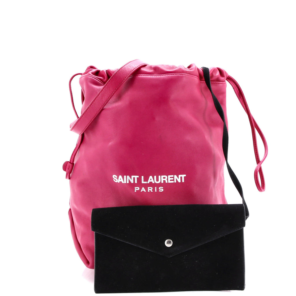 Teddy Bucket Bag Leather Large
