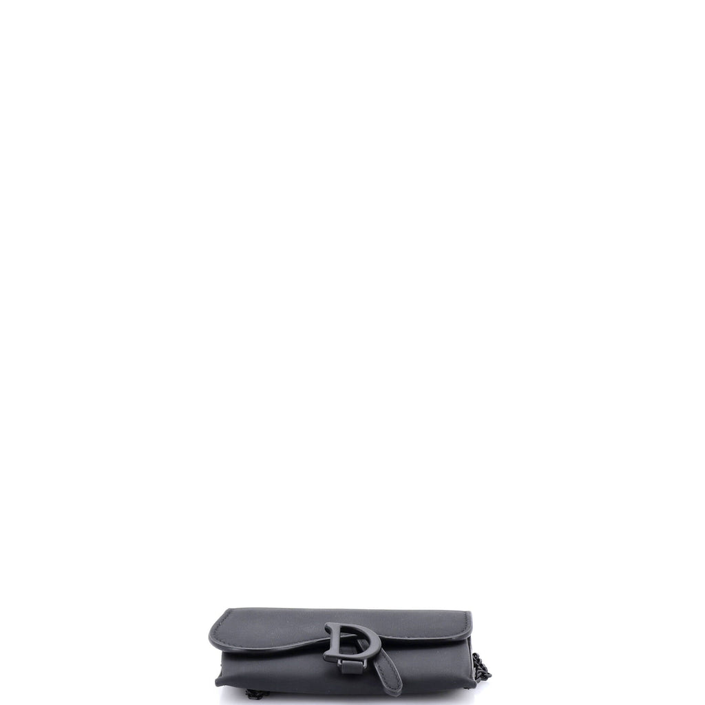 Ultra Matte Saddle Nano Pouch Leather