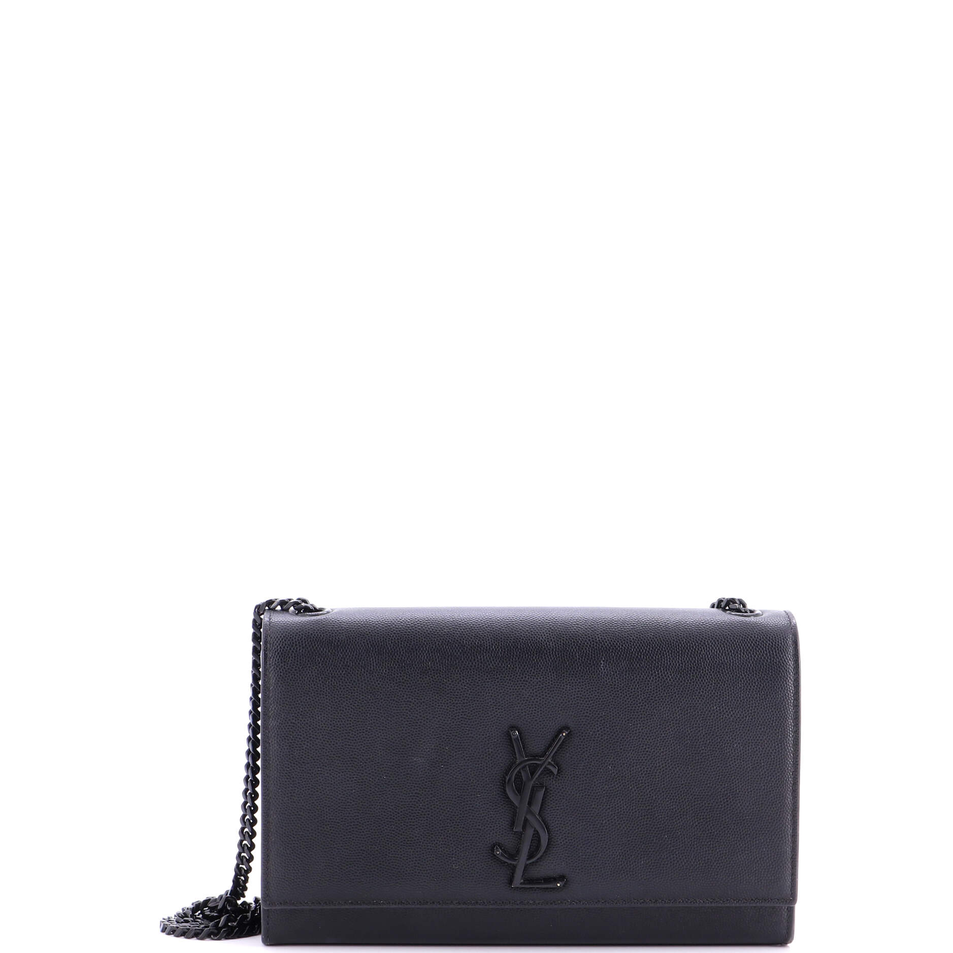 Classic Monogram Crossbody Bag Grainy Leather Medium