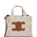 Cabas Thais Tote Triomphe Printed Canvas Small