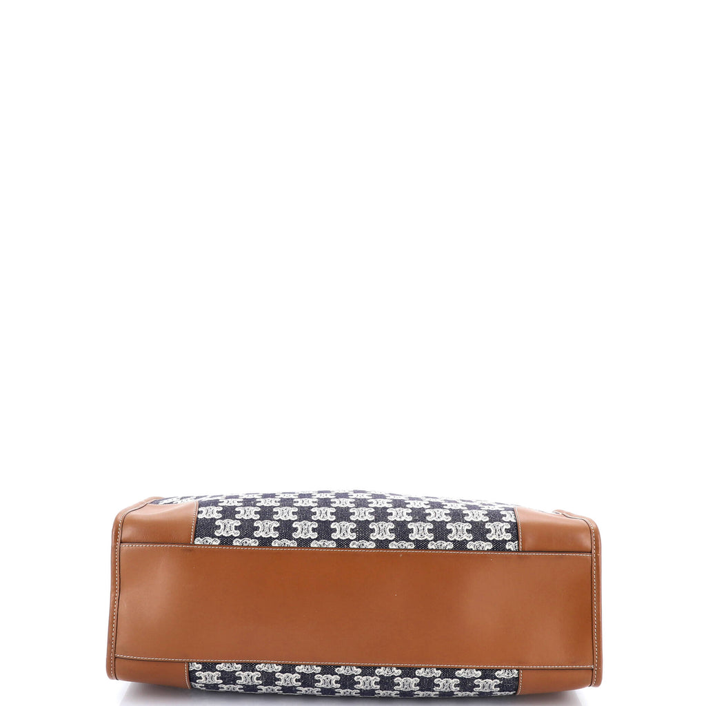 Horizontal Cabas Tote Triomphe Canvas