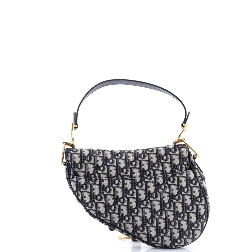 Saddle Handbag Oblique Canvas Medium