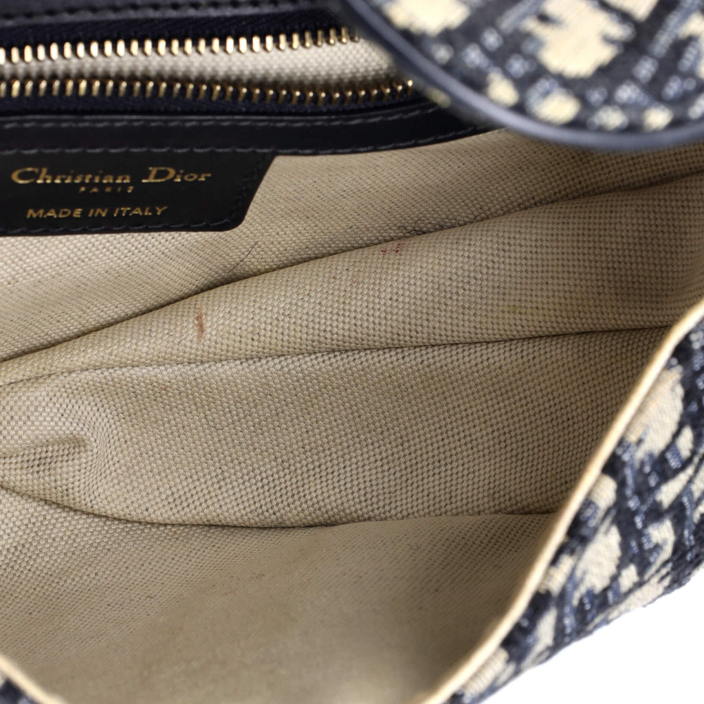 Saddle Handbag Oblique Canvas Medium