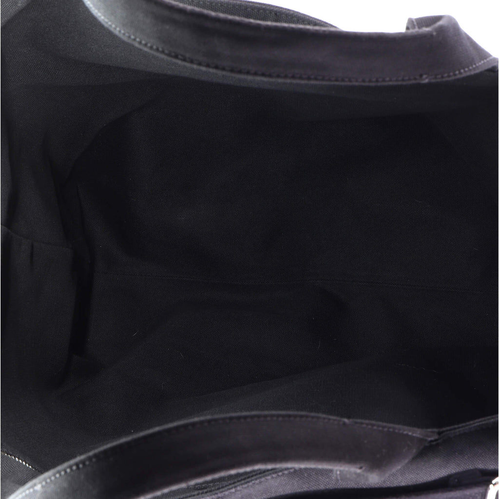 Embossed Triangle Logo Convertible Tote Canvas Large
