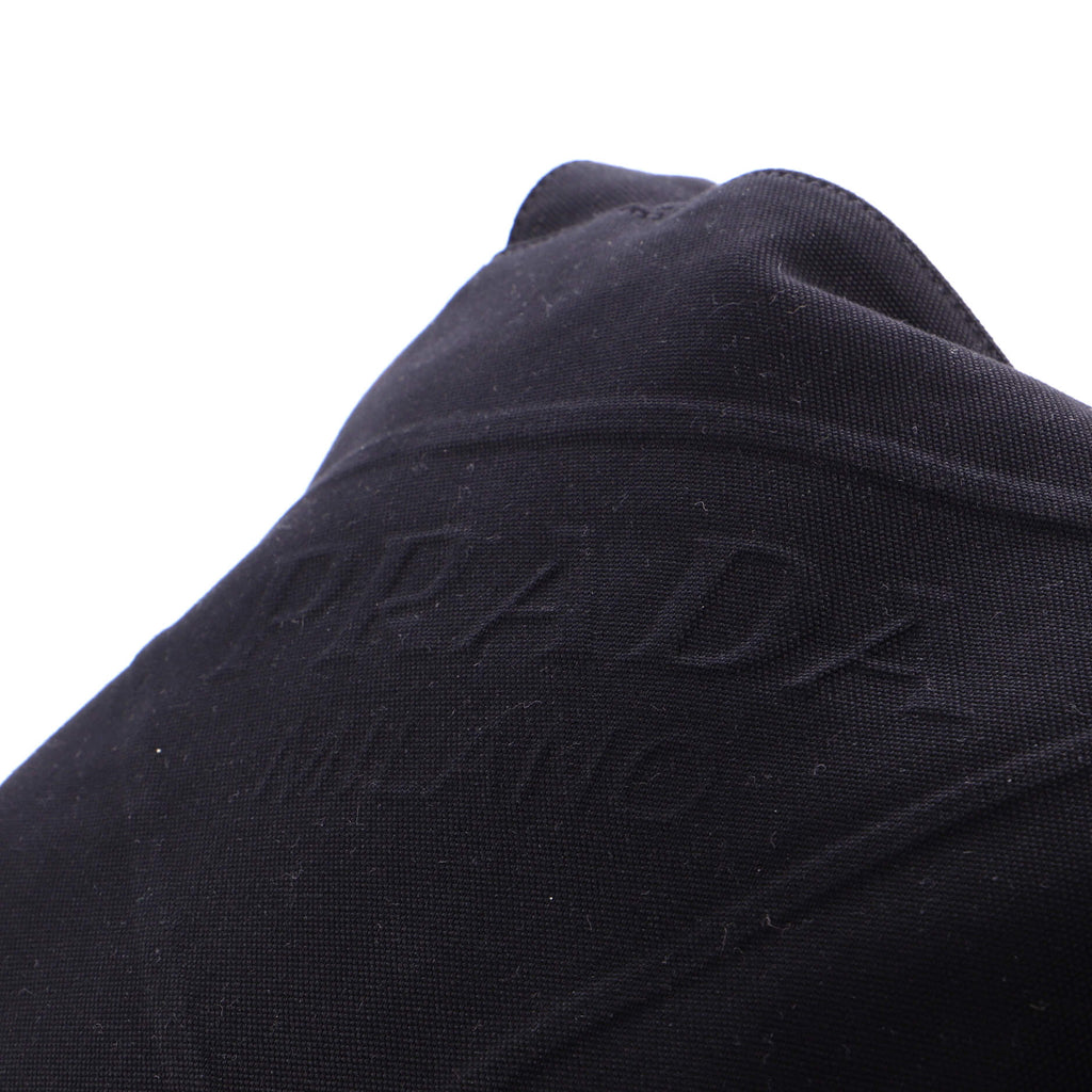Embossed Triangle Logo Convertible Tote Canvas Large