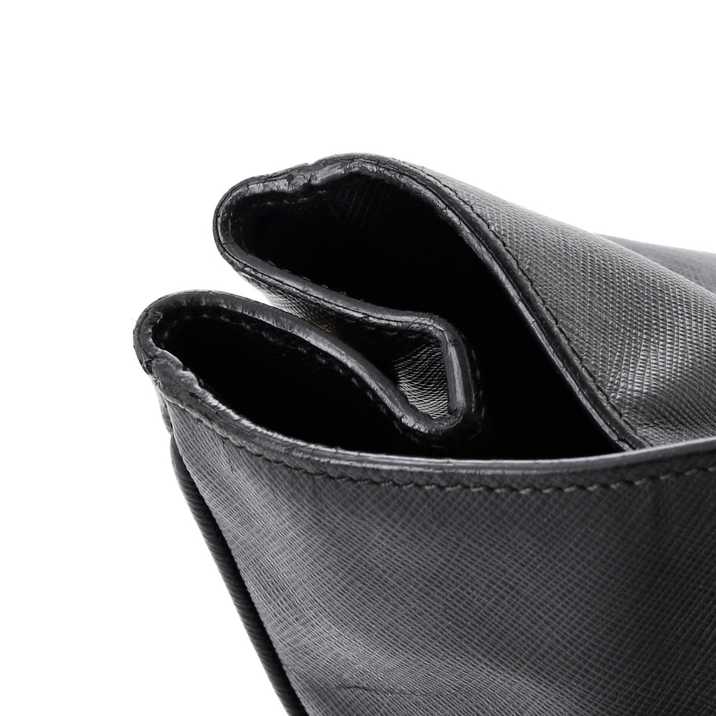 Lux Open Tote Saffiano Leather Medium