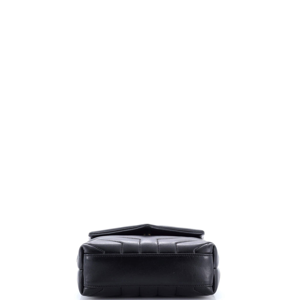 Loulou Shoulder Bag Matelasse Chevron Leather Toy