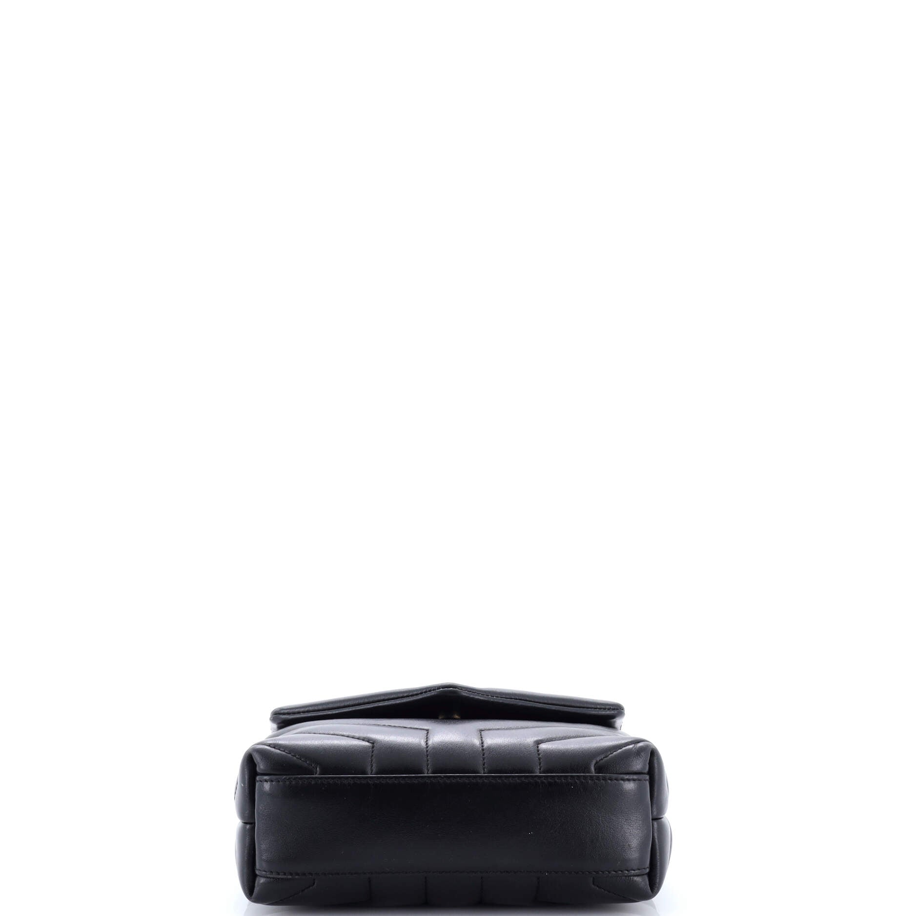 Loulou Shoulder Bag Matelasse Chevron Leather Toy