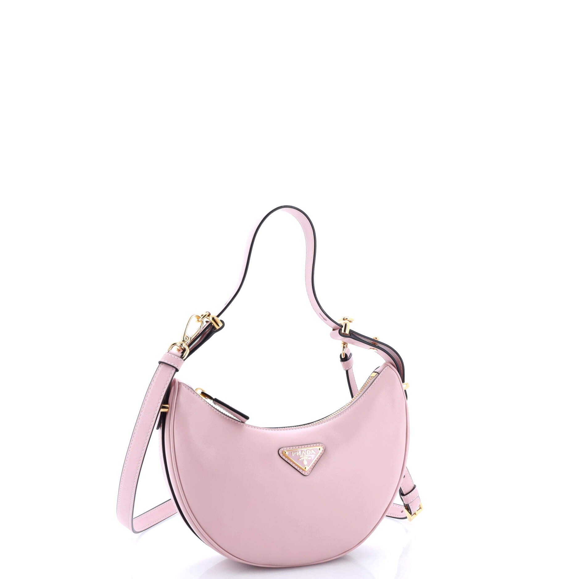 Arque Half Moon Hobo Leather Mini