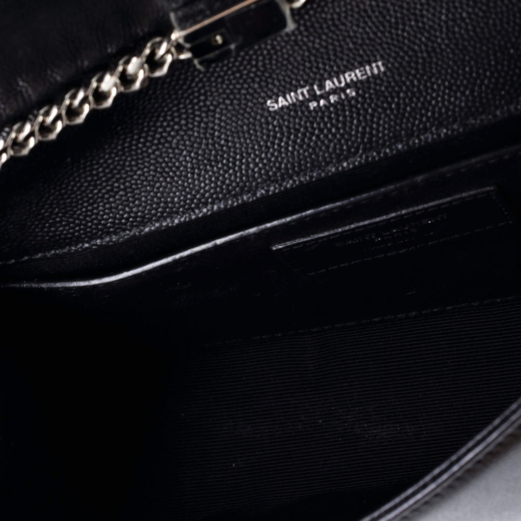 Classic Monogram Crossbody Bag Grainy Leather Small