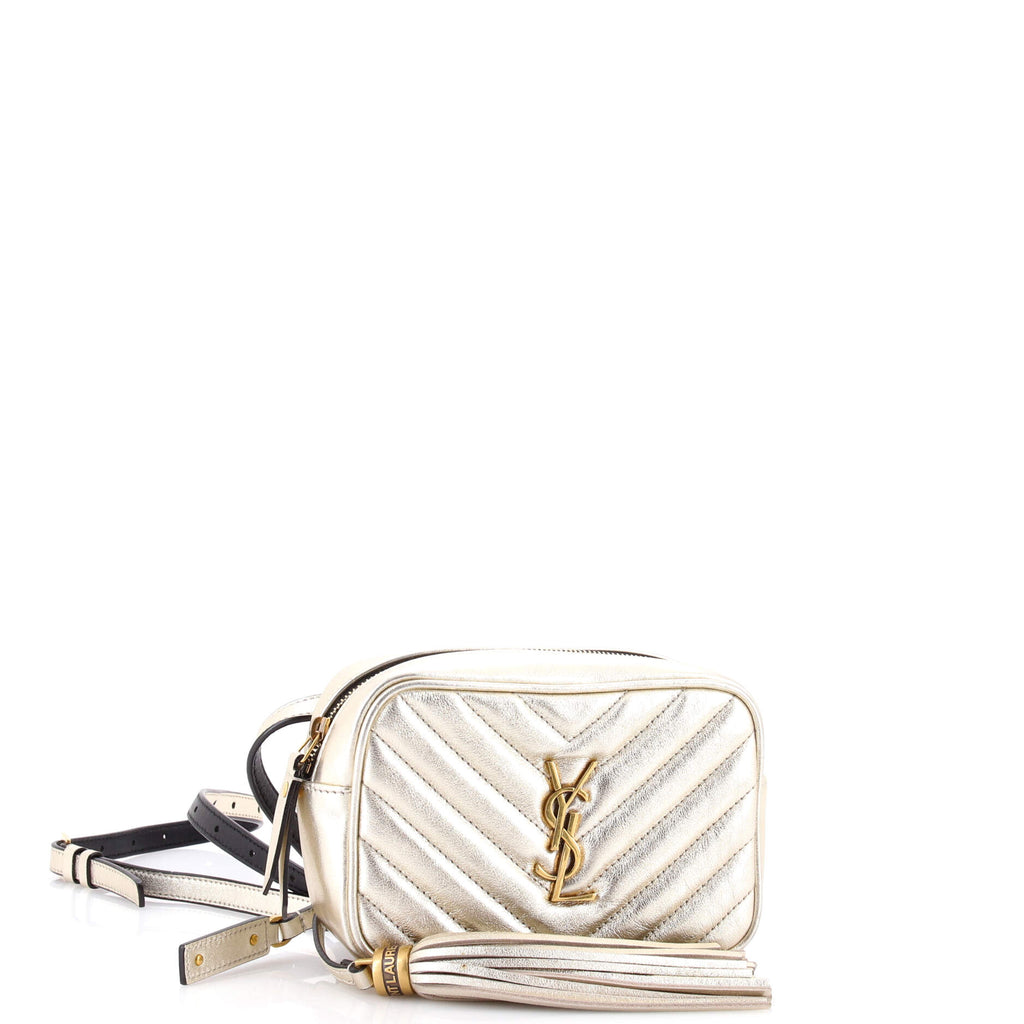Lou Belt Bag Matelasse Chevron Leather