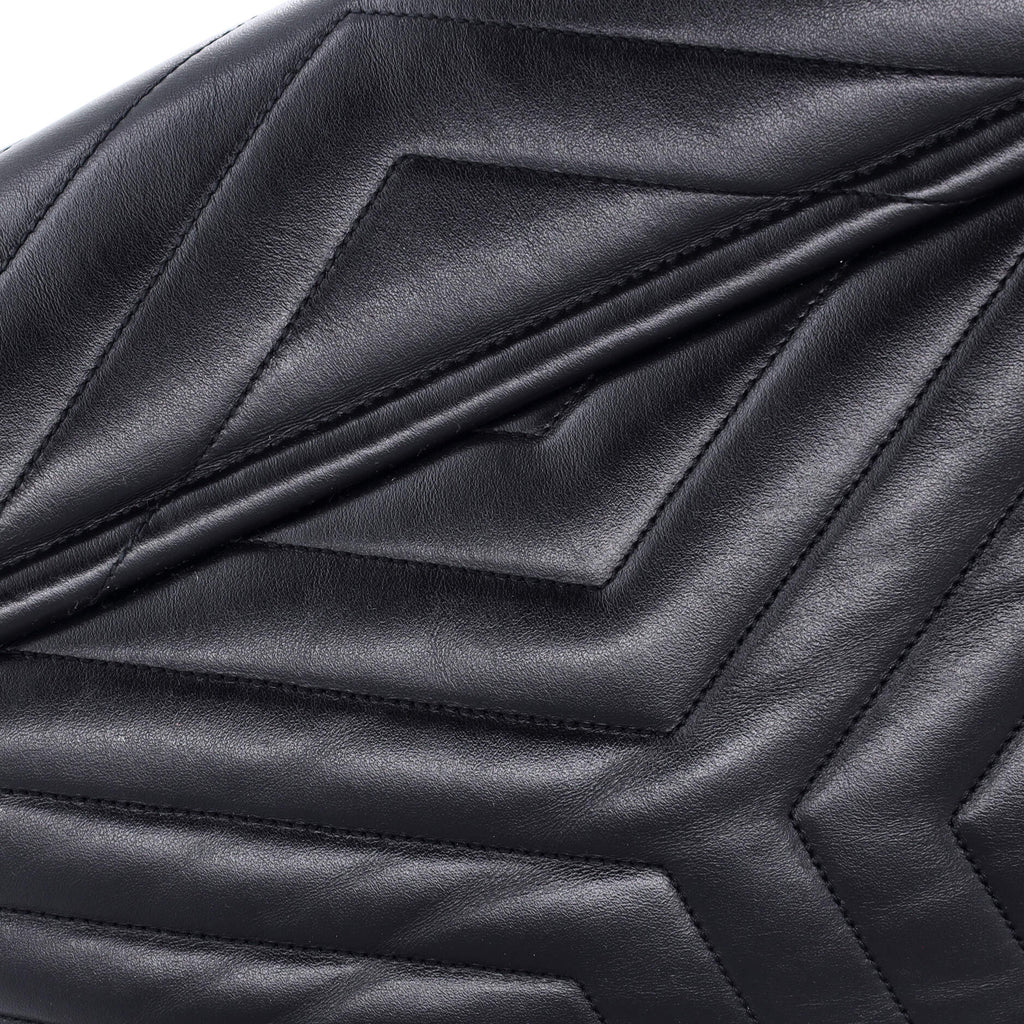 Loulou Shoulder Bag Matelasse Chevron Leather Large