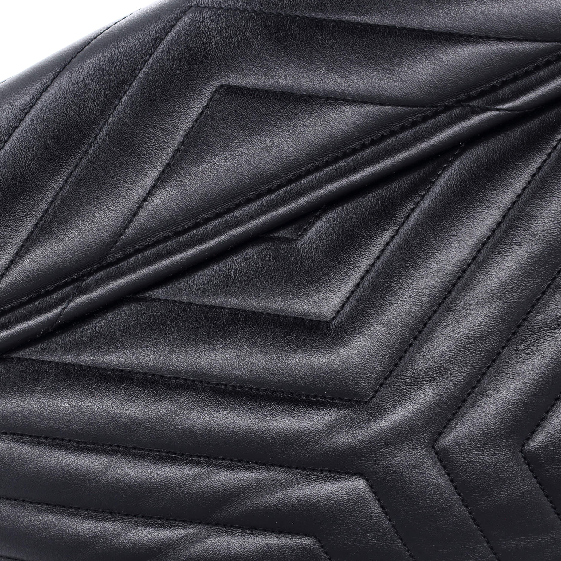 Loulou Shoulder Bag Matelasse Chevron Leather Large