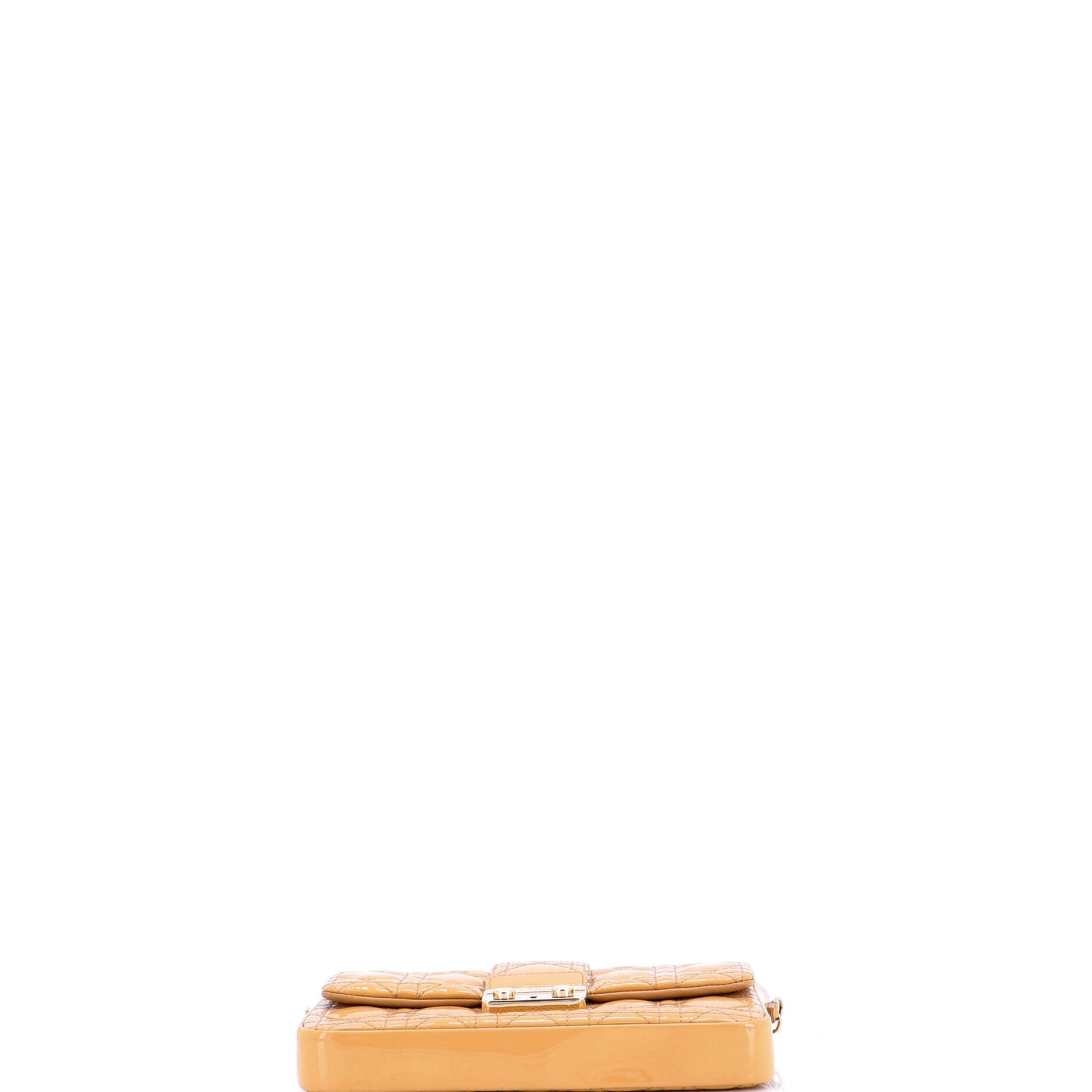 New Lock Pouch Cannage Quilt Patent Mini