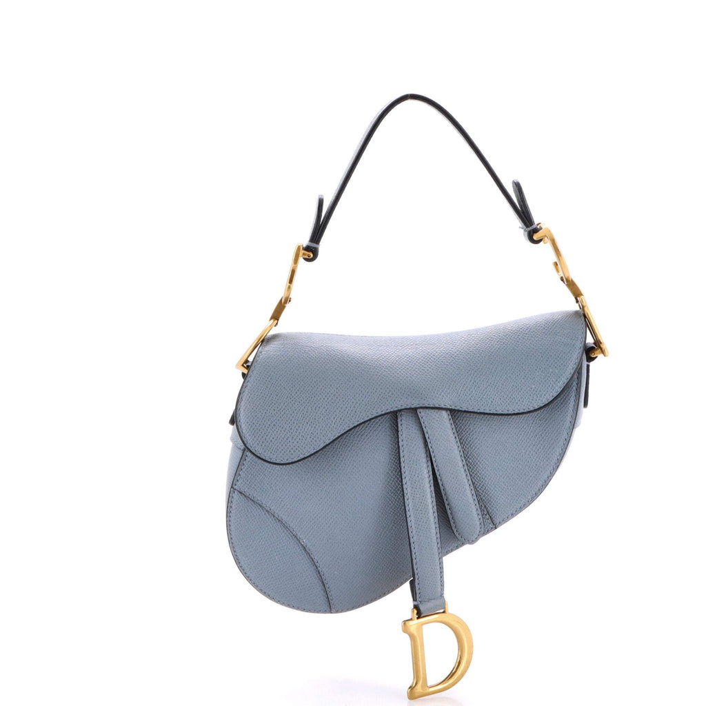 Saddle Handbag Leather Mini