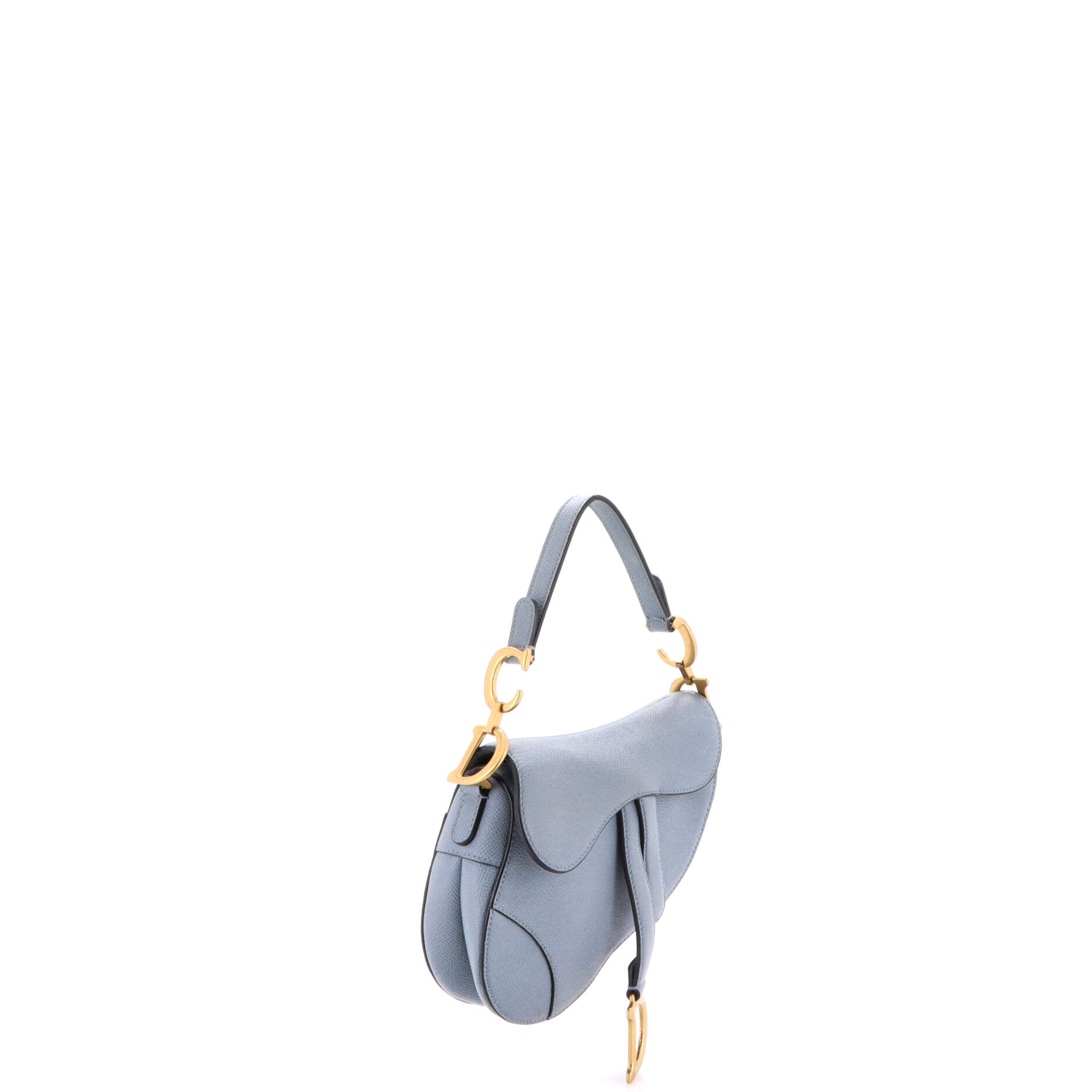 Saddle Handbag Leather Mini