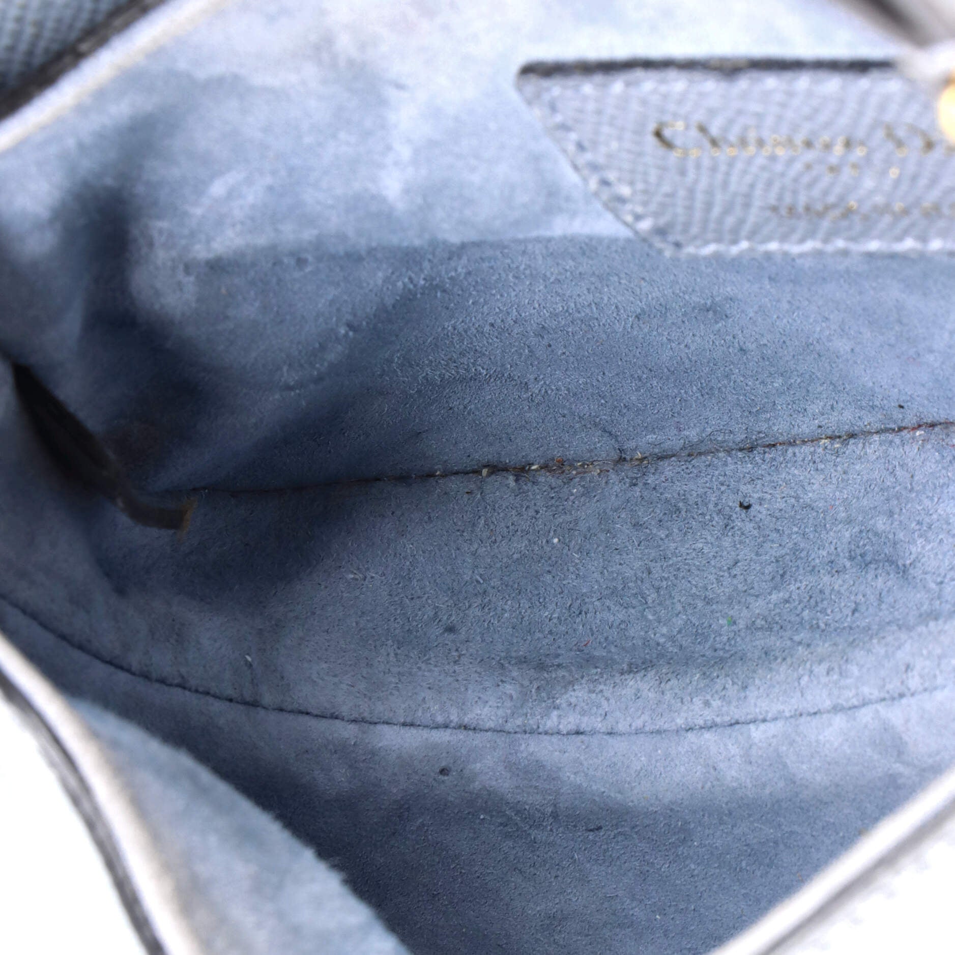 Saddle Handbag Leather Mini