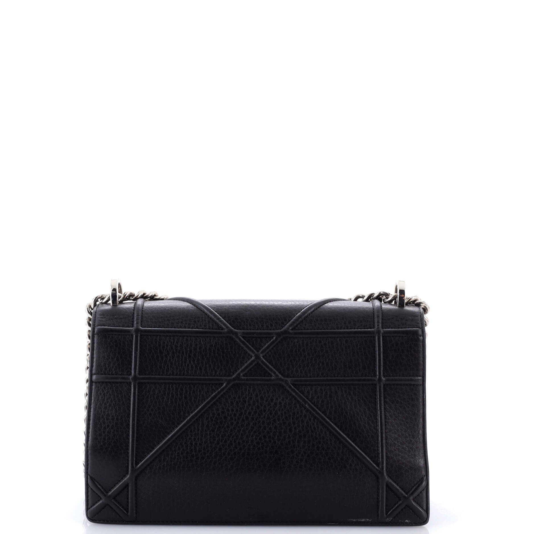 Diorama Flap Bag Grained Calfskin Medium