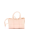 Arco Tote Maxi Intrecciato Leather Mini