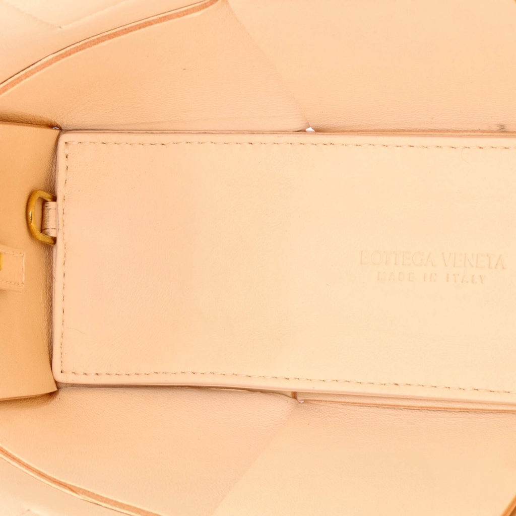Arco Tote Maxi Intrecciato Leather Mini