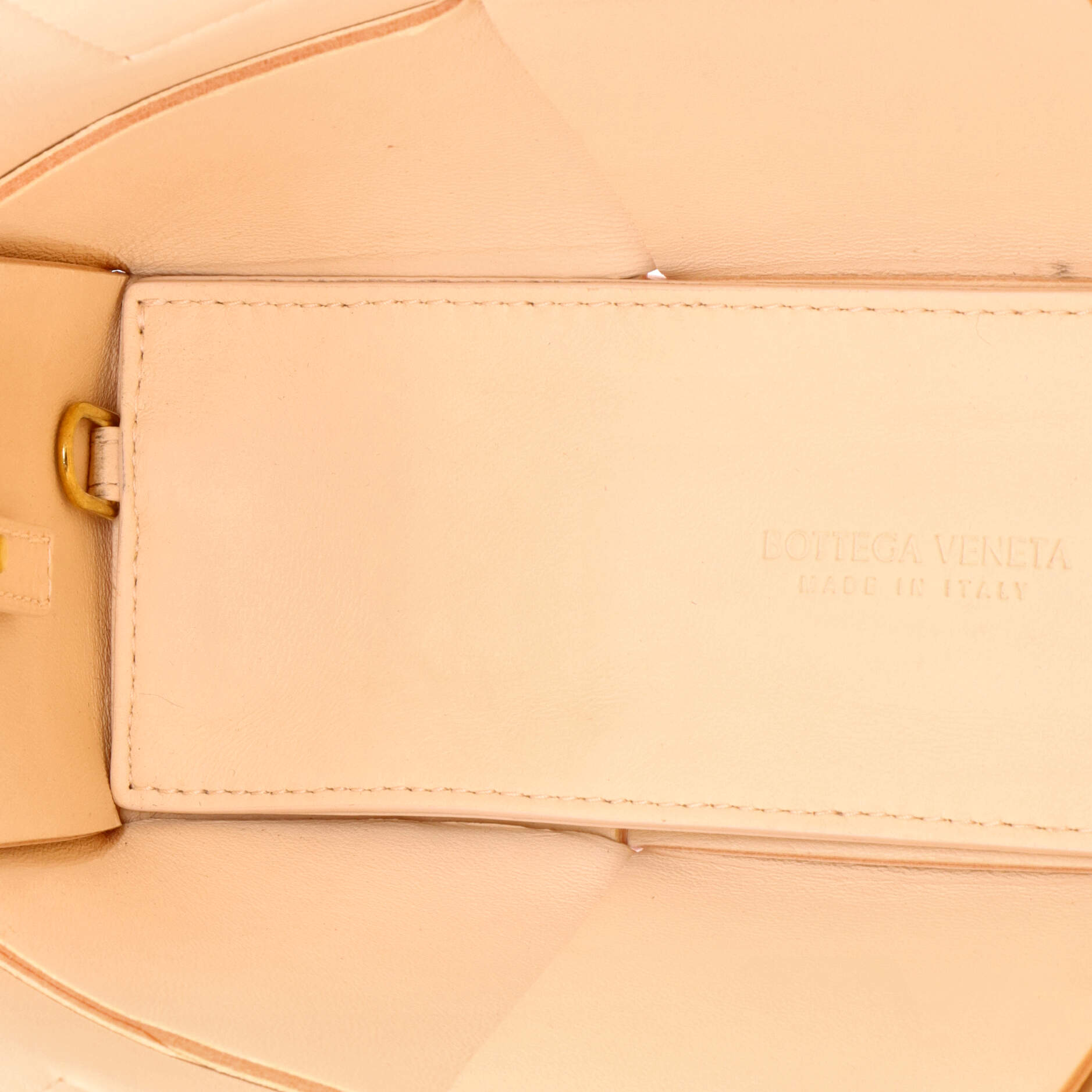 Arco Tote Maxi Intrecciato Leather Mini