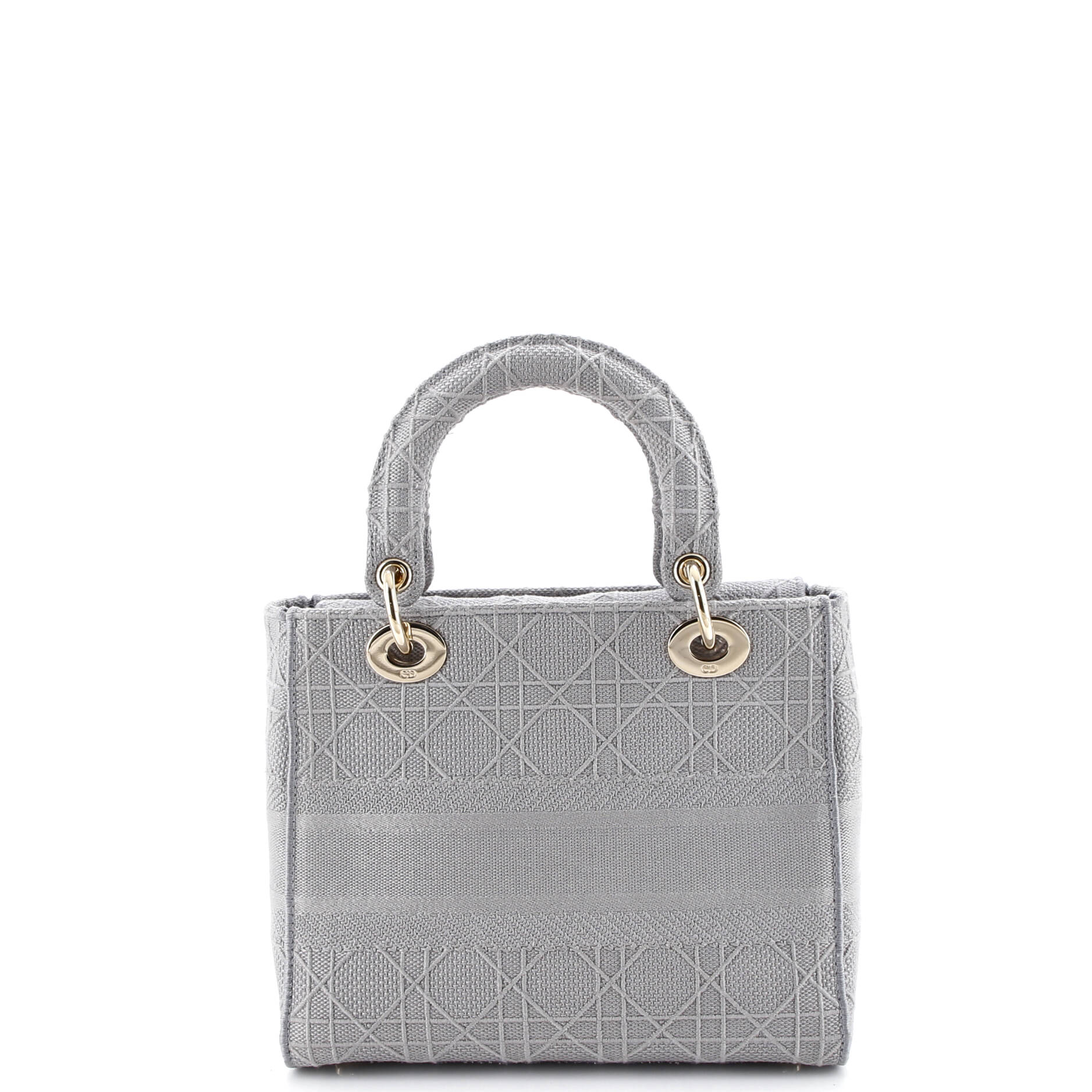 Lady D-Lite Bag Cannage Embroidered Canvas Medium
