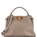Peekaboo Bag Leather with Plexiglass Detail Regular