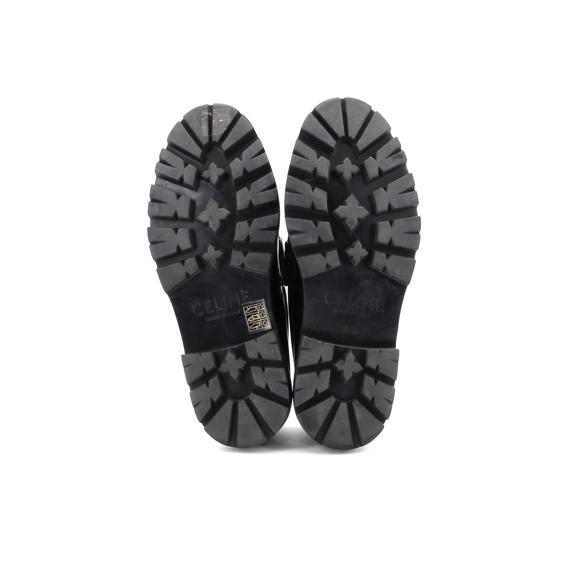 Women's Triomphe Chain Margaret Loafers Leather