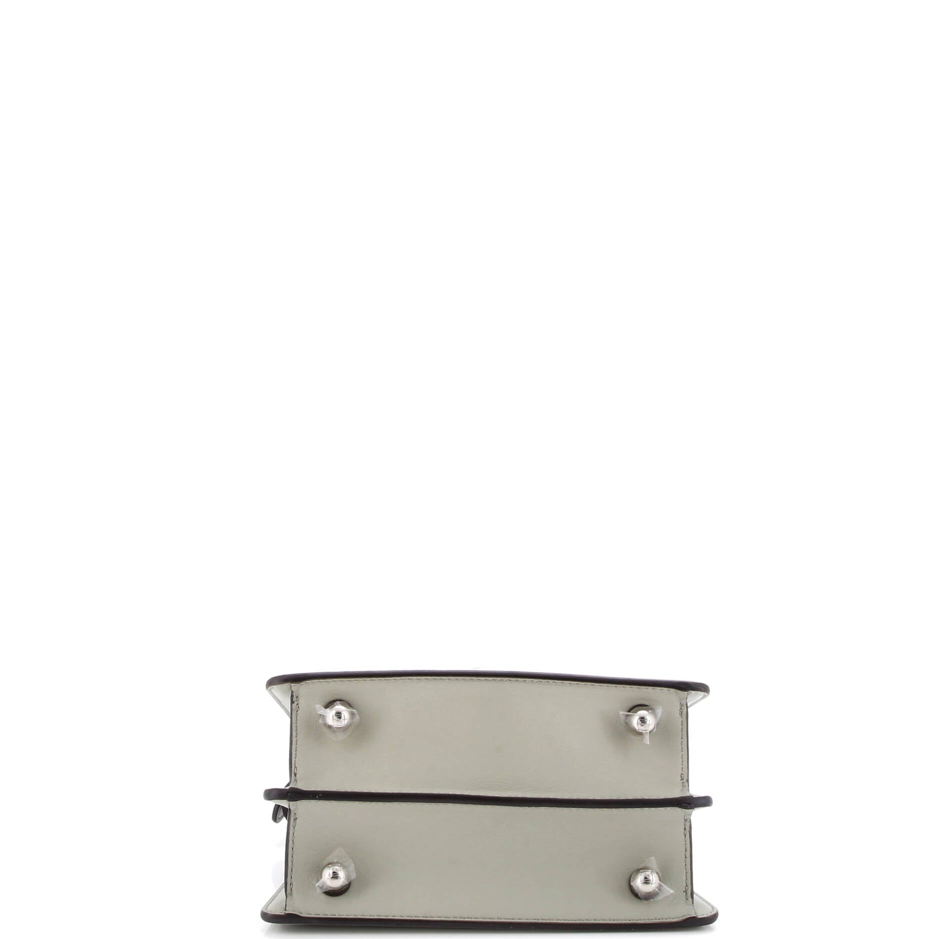 Peekaboo ISeeU Bag Leather with Embellished Handle Petite
