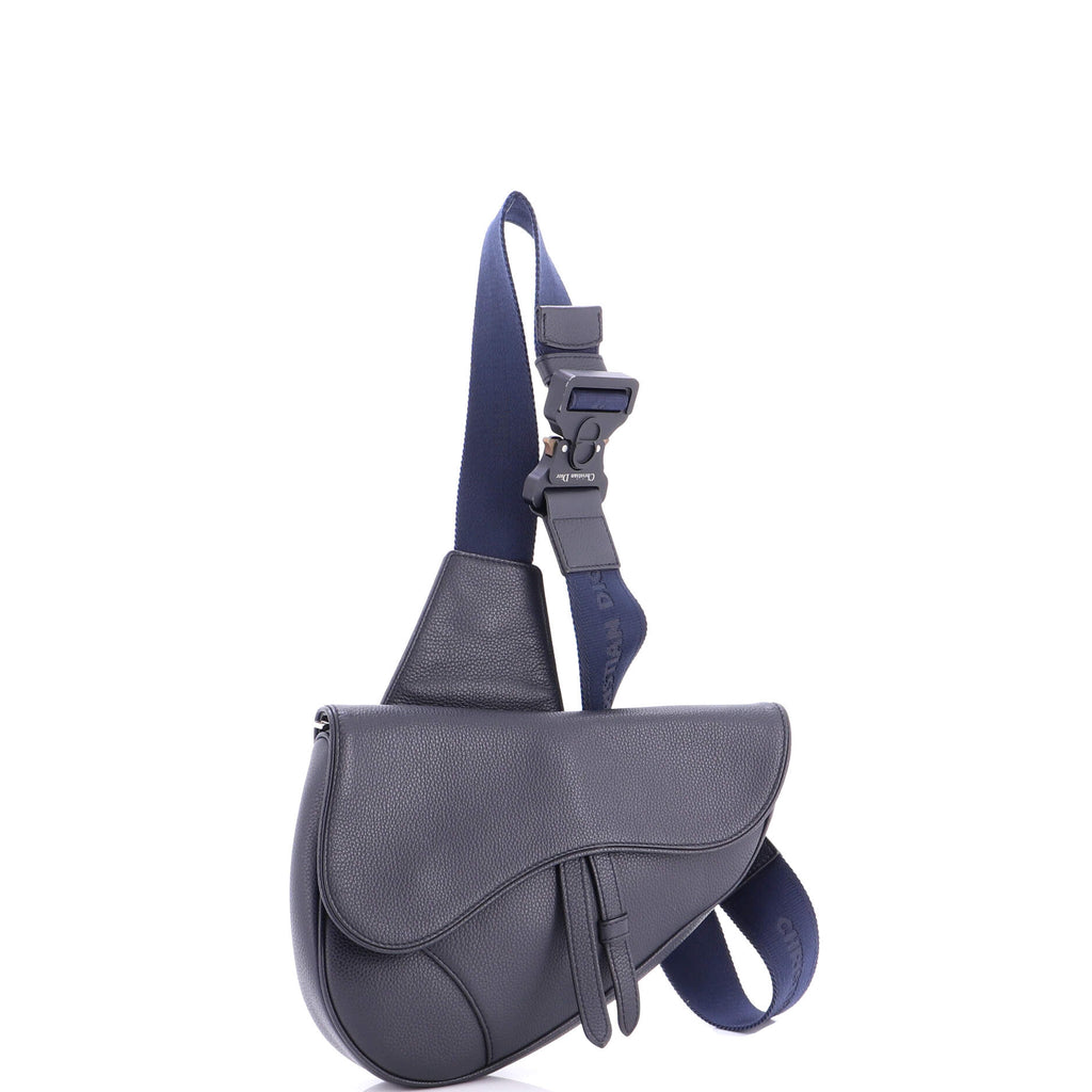 Saddle Crossbody Bag Leather Mini