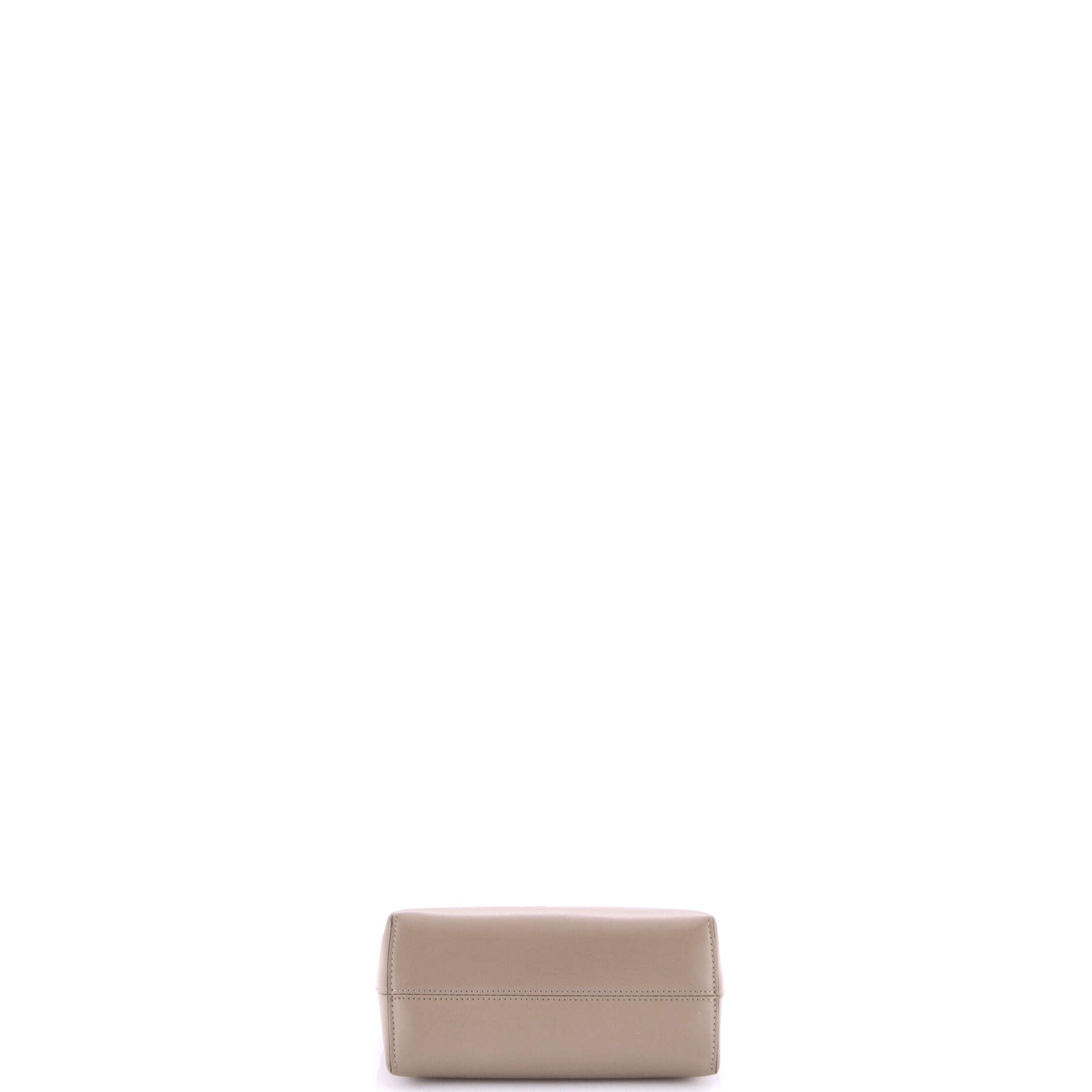 Logo By The Way Top Handle Bag Embossed Leather Mini