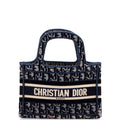 Book Tote Oblique Velvet Mini