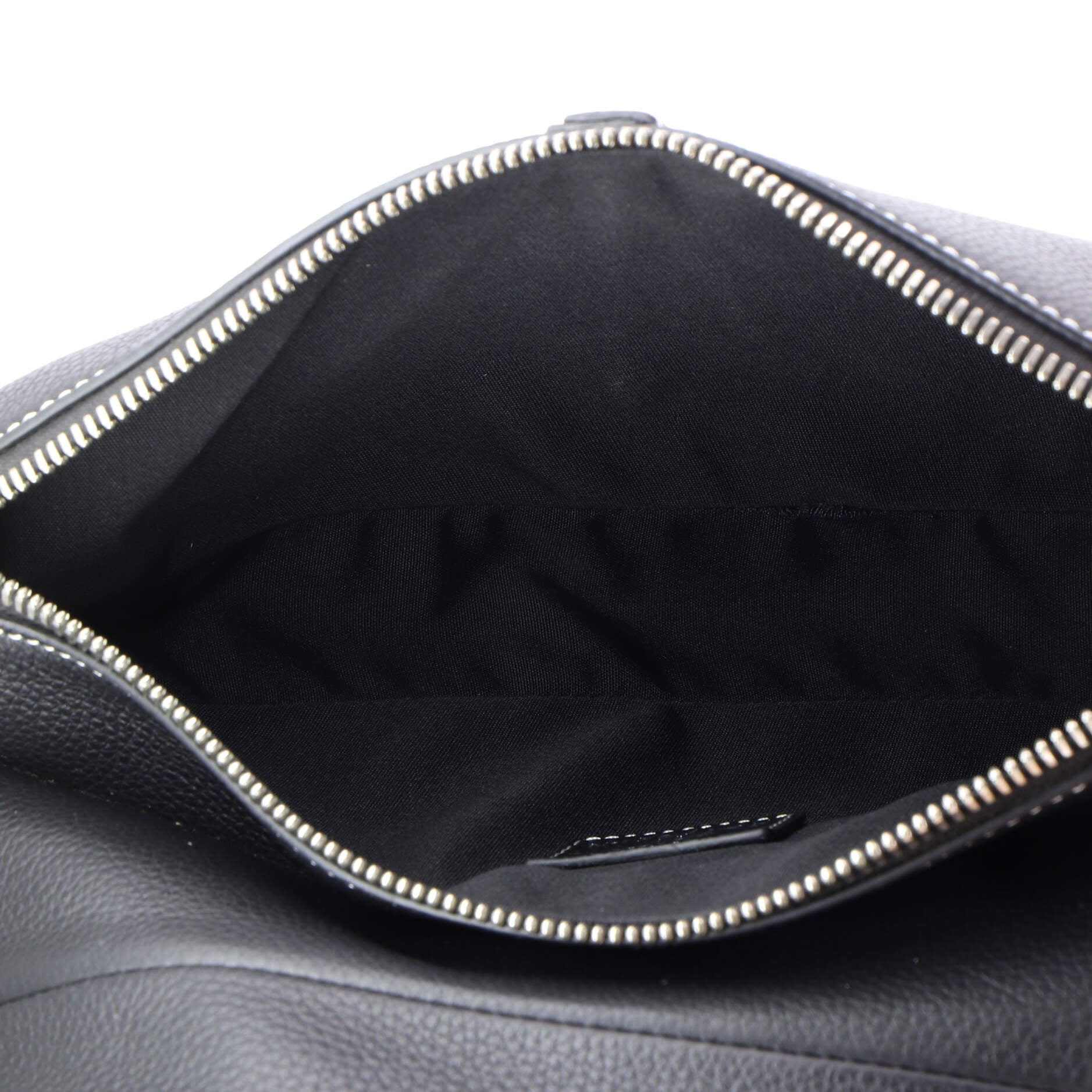 Alex Foxton Logo Saddle Crossbody Bag Printed Leather