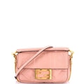 Baguette NM Bag Zucca Embossed Leather Mini