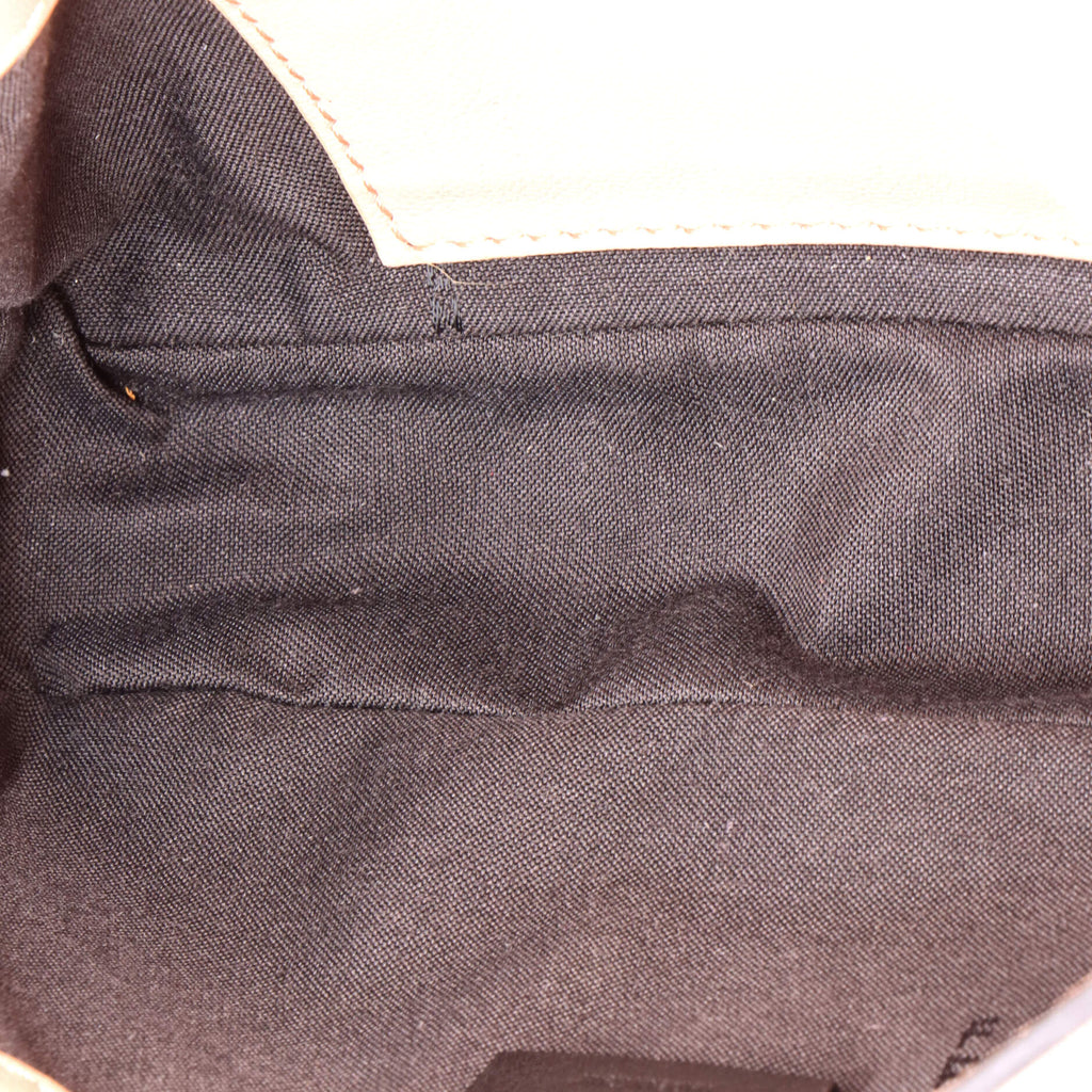 Baguette NM Bag Zucca Embossed Leather Mini