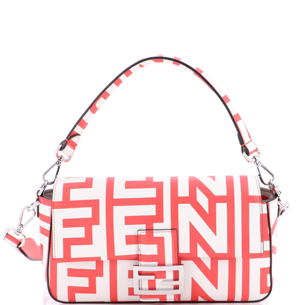 x Marc Jacobs Baguette NM Bag Printed Leather Medium
