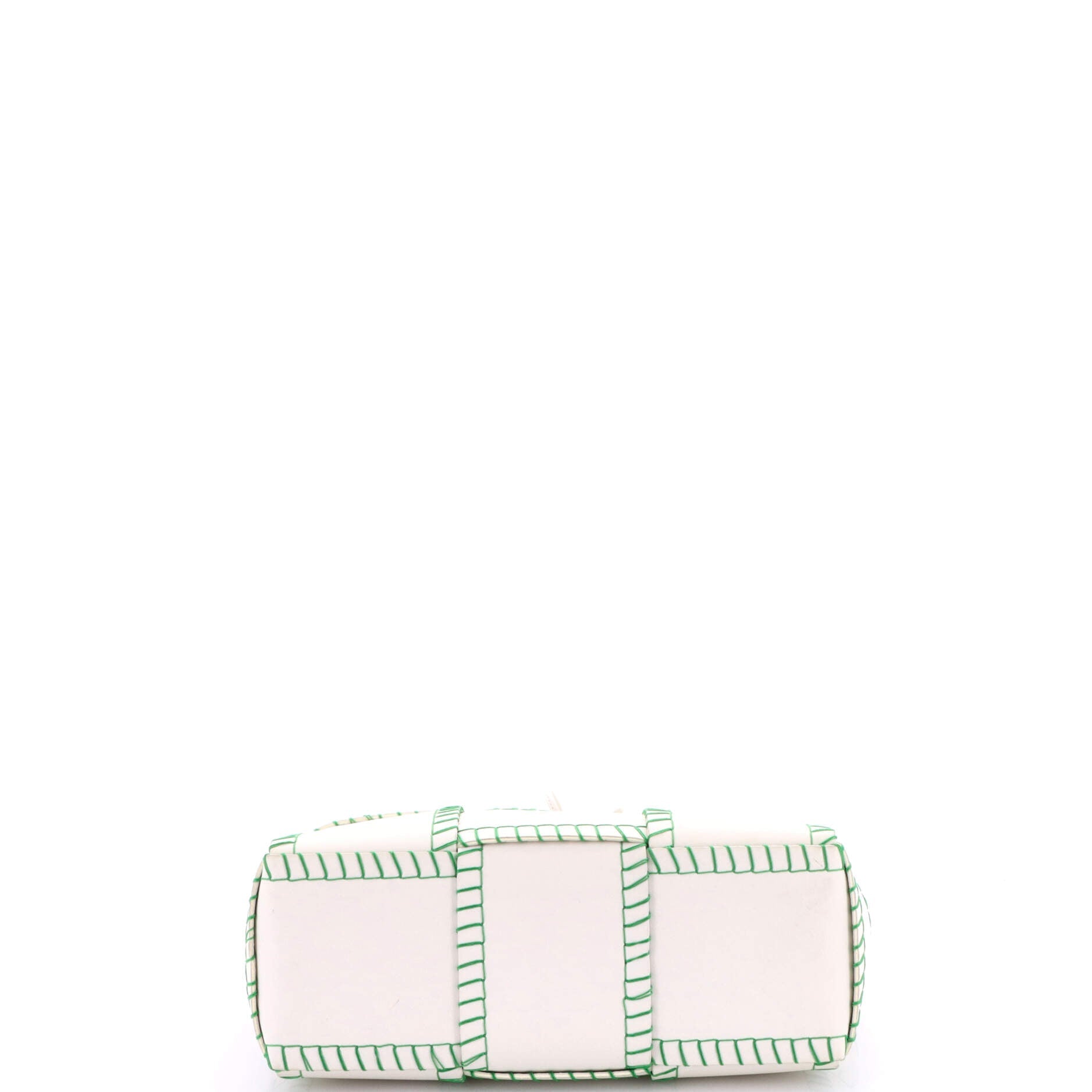 Arco Tote Stitched Maxi Intrecciato Leather Small