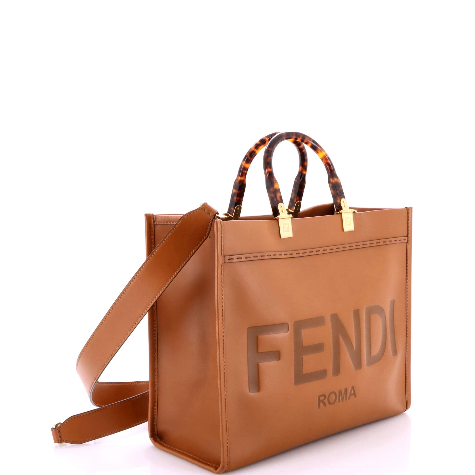 Sunshine Shopper Tote Leather Medium