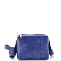 Cassette Camera Crossbody Bag Maxi Intrecciato Leather Small