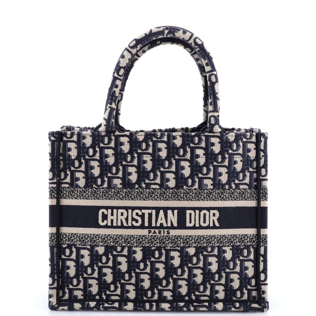 Book Tote Oblique Canvas Small