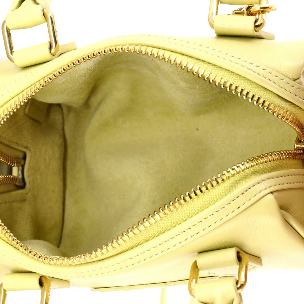 Cuir Triomphe Boston Bag Leather Mini