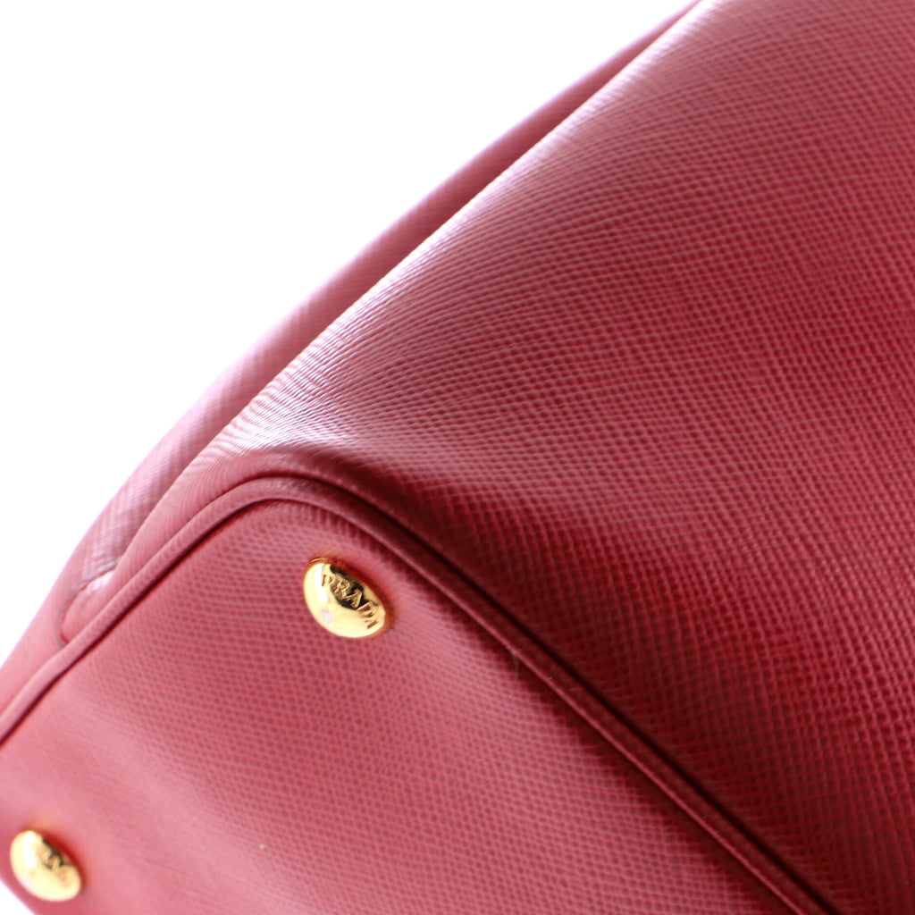 Cuir Double Tote Saffiano Leather Medium