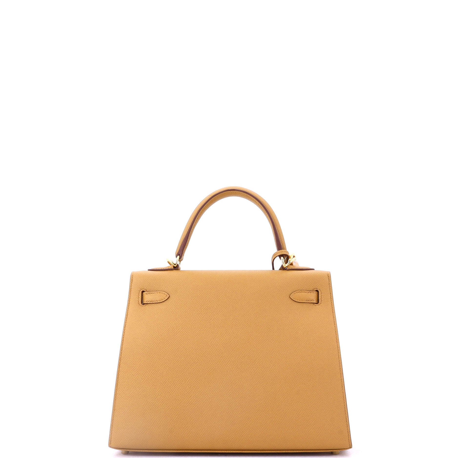 Kelly Handbag Sesame Epsom with Gold Hardware 25