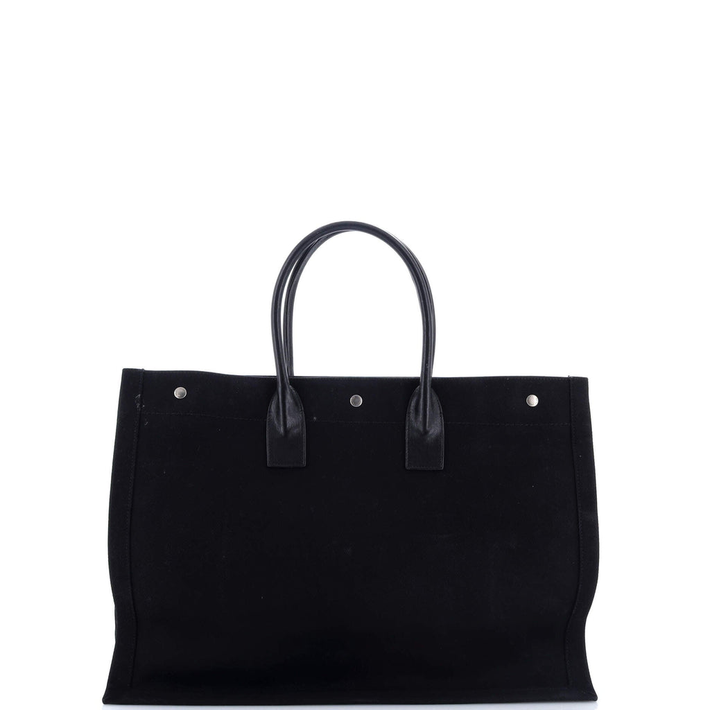Rive Gauche Shopper Tote Camo Canvas Large