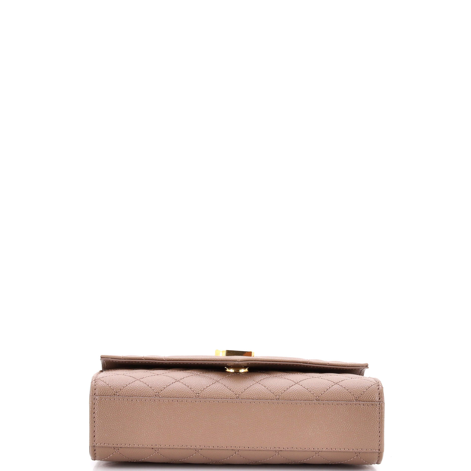 Classic Monogram Envelope Satchel Mixed Matelasse Leather Small