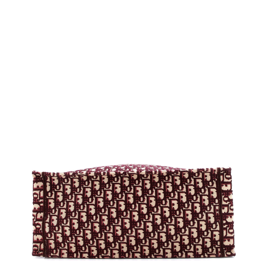 Book Tote Oblique Canvas Large